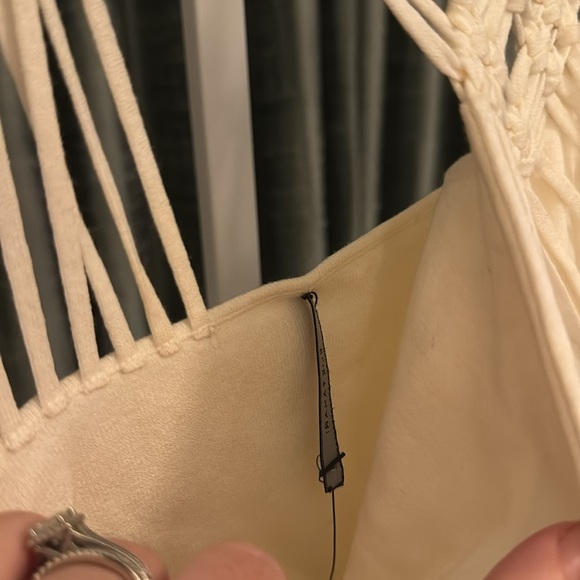 Elie Tahari NWT Olina Knit S/P Viscose String Top - Picture 4 of 5